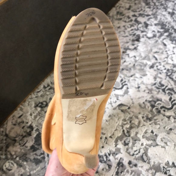 Zigi soho slope boots open toe 100% leather 6.5 - Picture 7 of 8